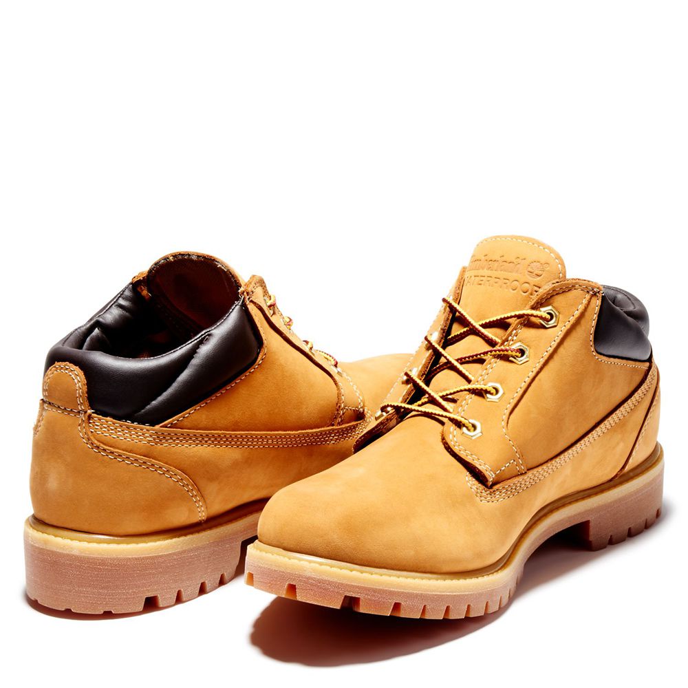 Botas de Nieve Timberland Hombre Classic Oxford Waterproof Marrones - Chile AES-316947